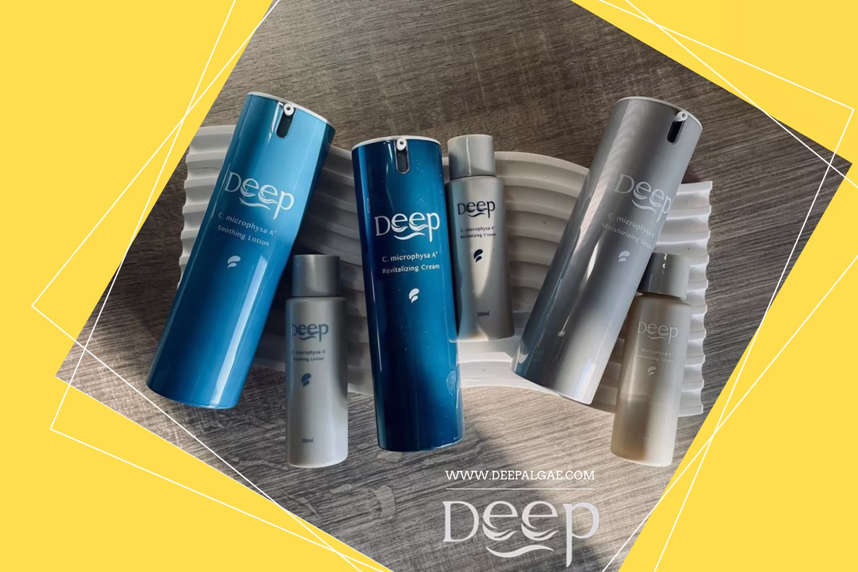 DEEP Skincare opts for PCR airless cartridges to achieve 80% plastic reduction