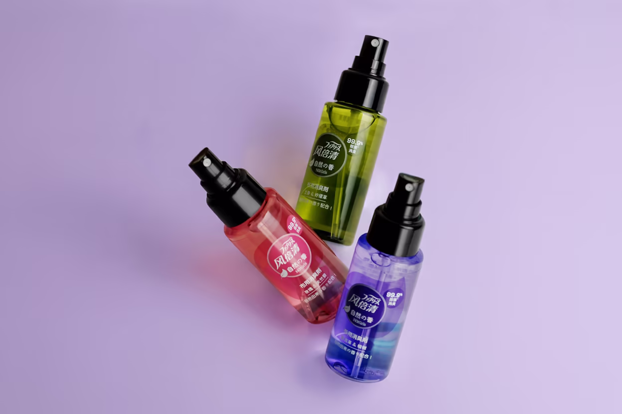 Travel-size Febreze Fabric Spray
