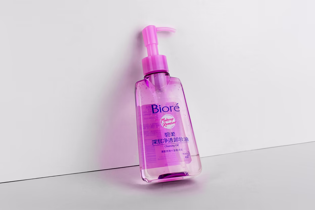 Back-suction pump for Bioré Makeup Remover