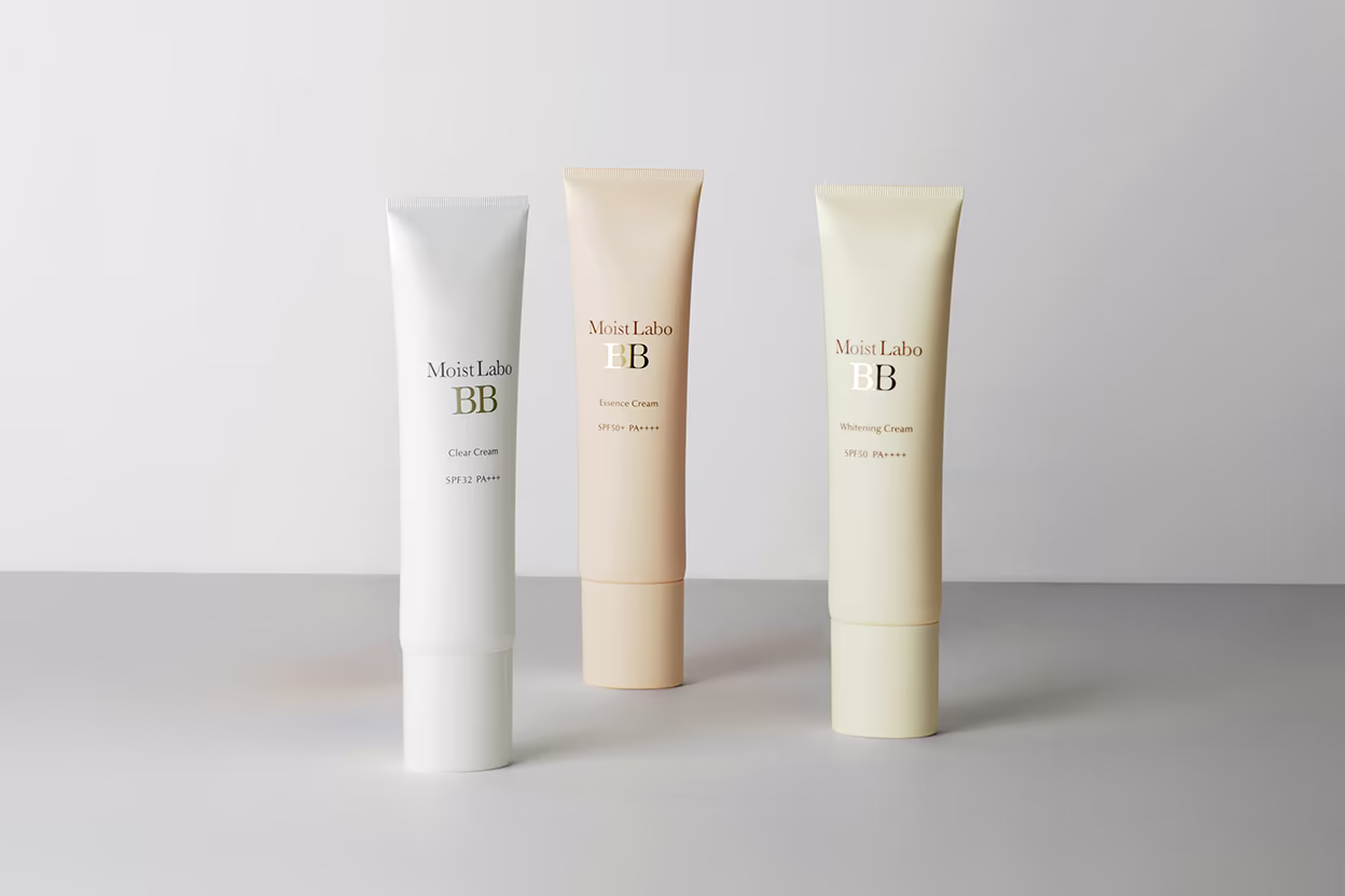 Cosmetic tubes for Meishoku MoistLabo BB Cream 30 g