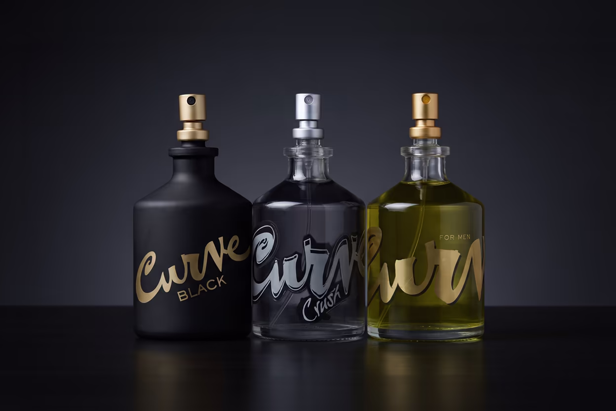 The Sprayers for CURVE Fragrances