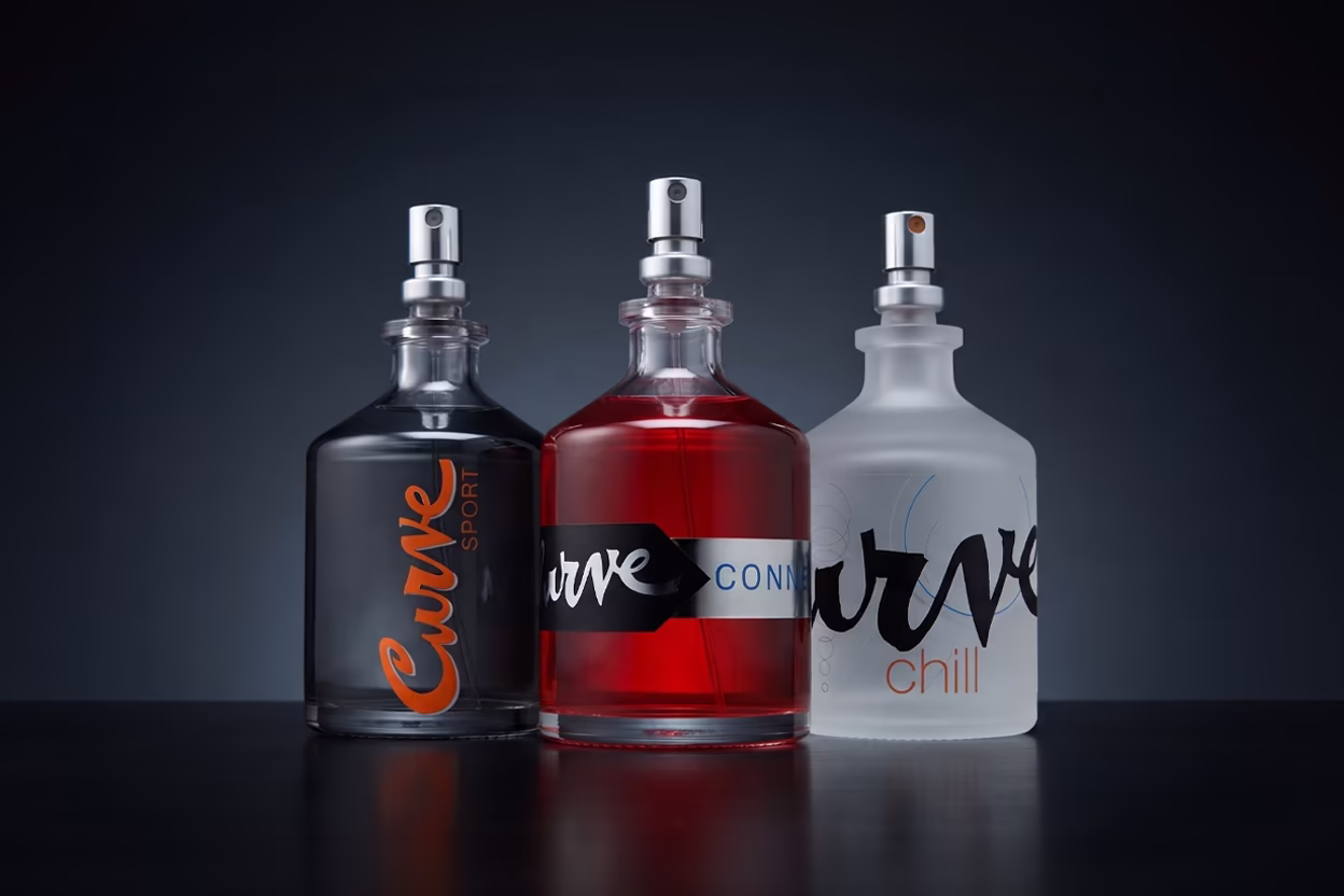 The Sprayers for CURVE Fragrances