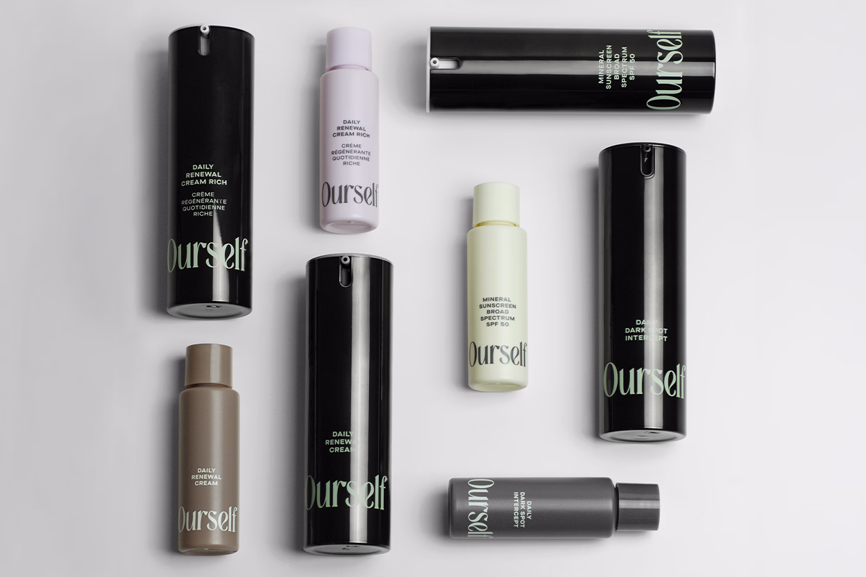 image of skincare line