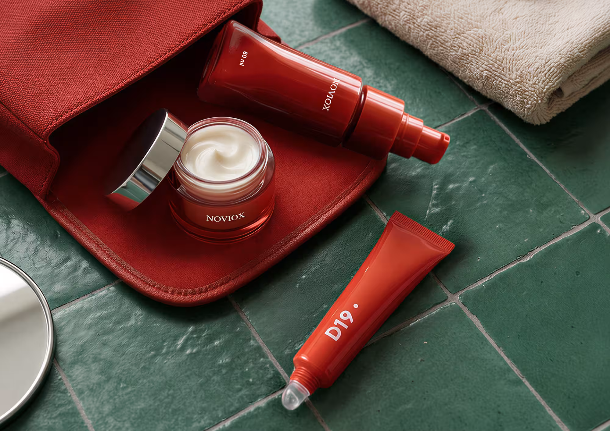 image of skincare line