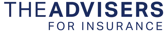 Text logo reading THE ADVISERS FOR INSURANCE in uppercase letters.