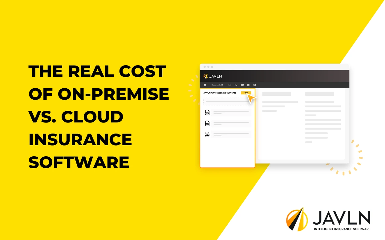 The Real Cost of On-Premise vs. Cloud Insurance Software