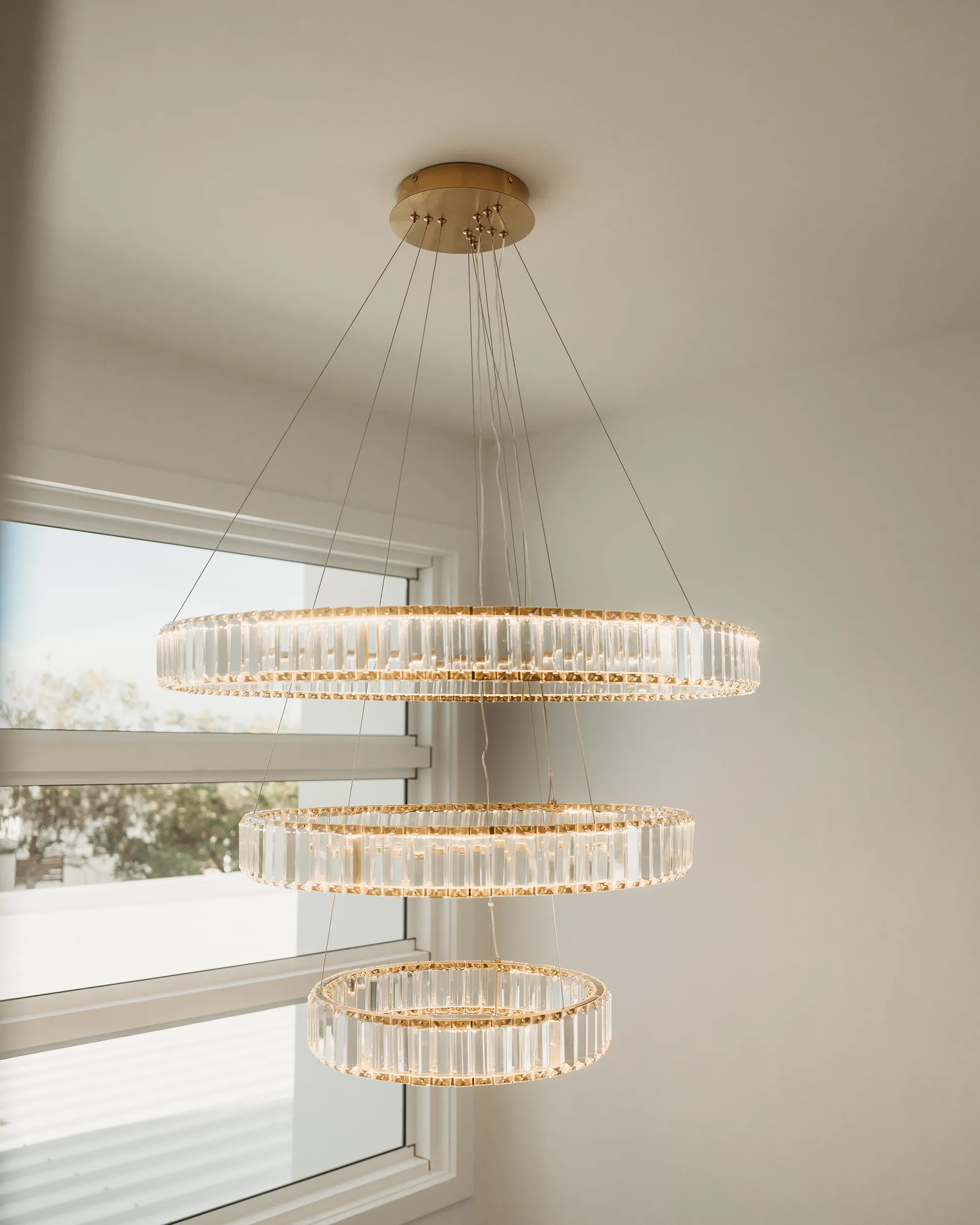 Feature pendant light inside Eden by Nella