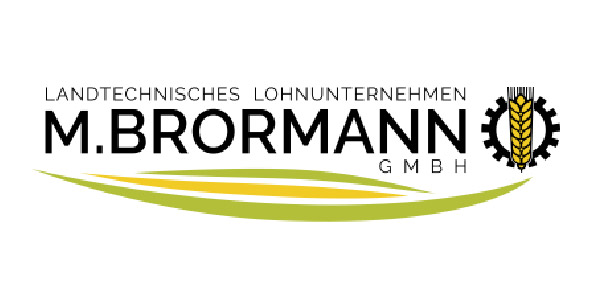 Logo des landtechnischen Lohnunternehmens M. Brormann GmbH