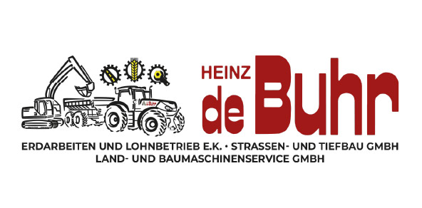 Logo von Heinz de Buhr, Land- und Baumaschinenservice