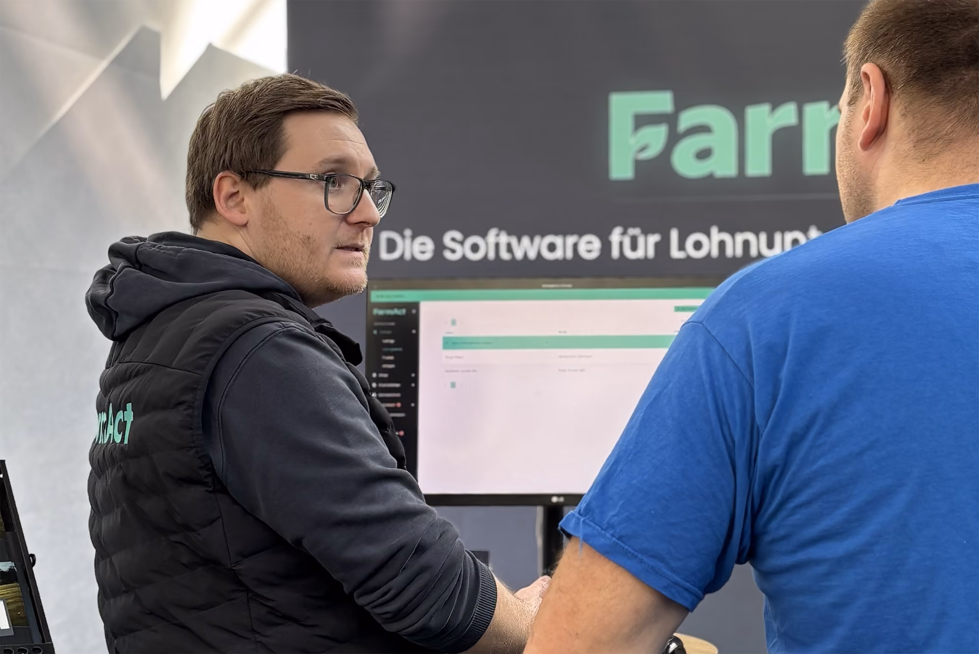 FarmAct Mitarbeiter auf der Agrarschau Allgäu 2026