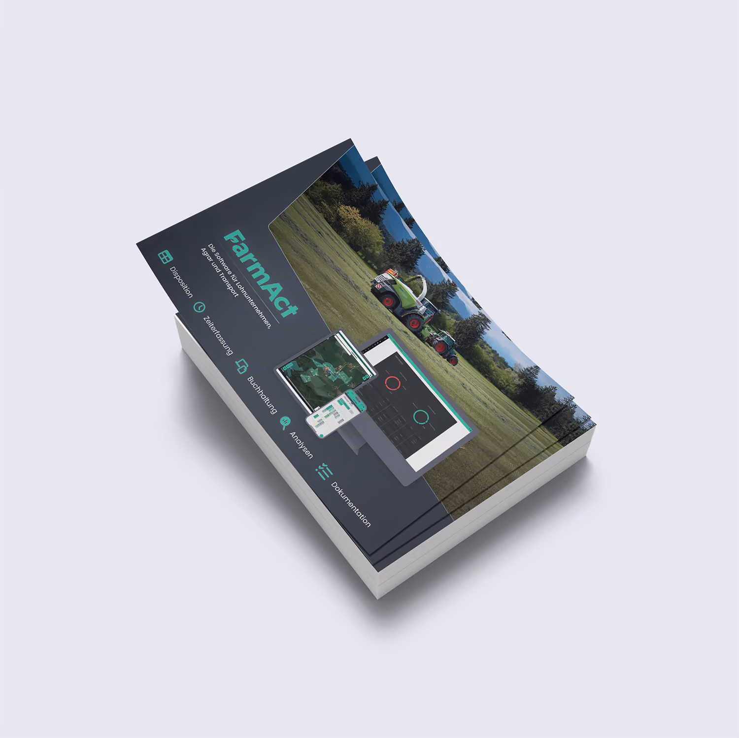 Produktflyer für Lohnunternehmen als Download