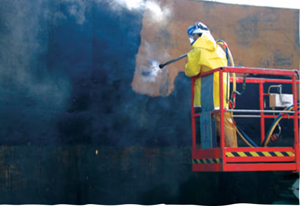 High-pressure water jetting