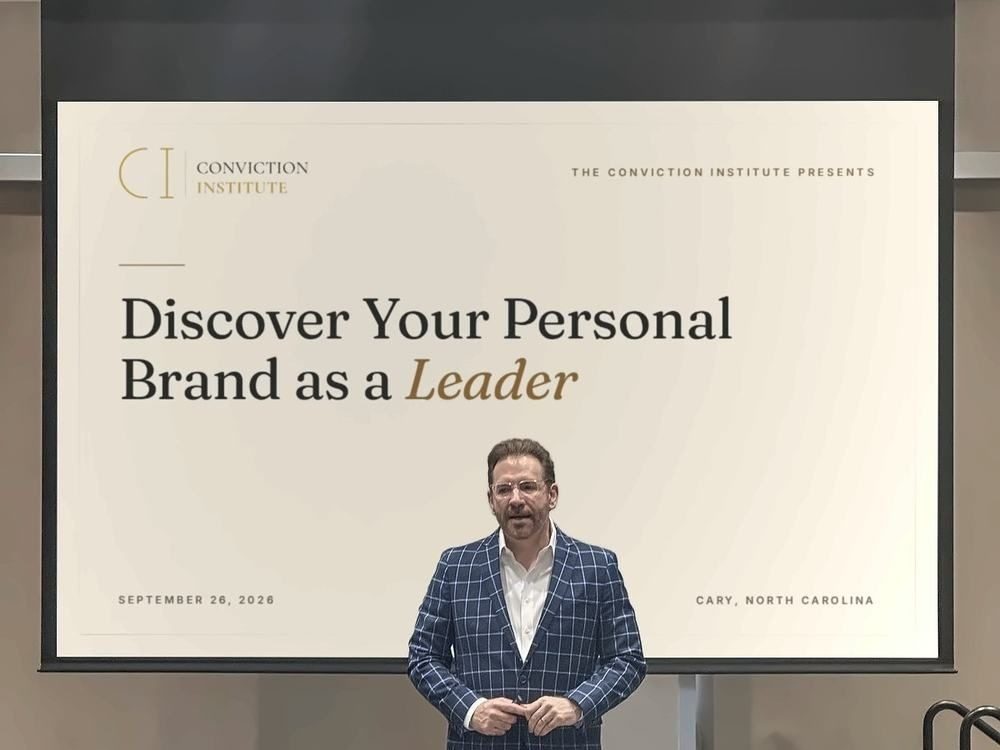 Glenn Llopis opening Discover Your Personal Brand as a Leader, September 26, 2026