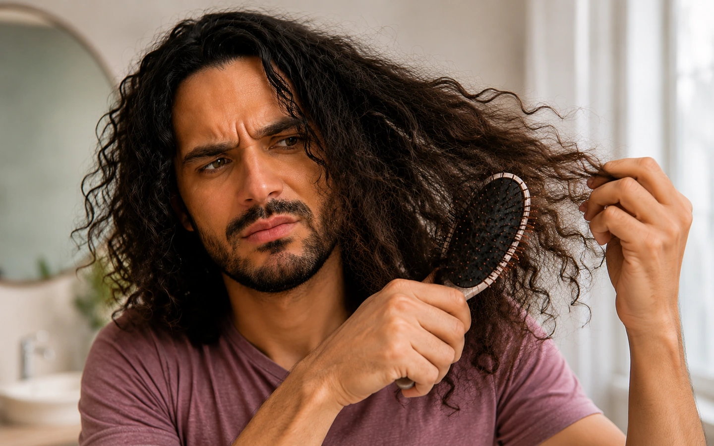 My Hair Gets Frizzy Or Tangled