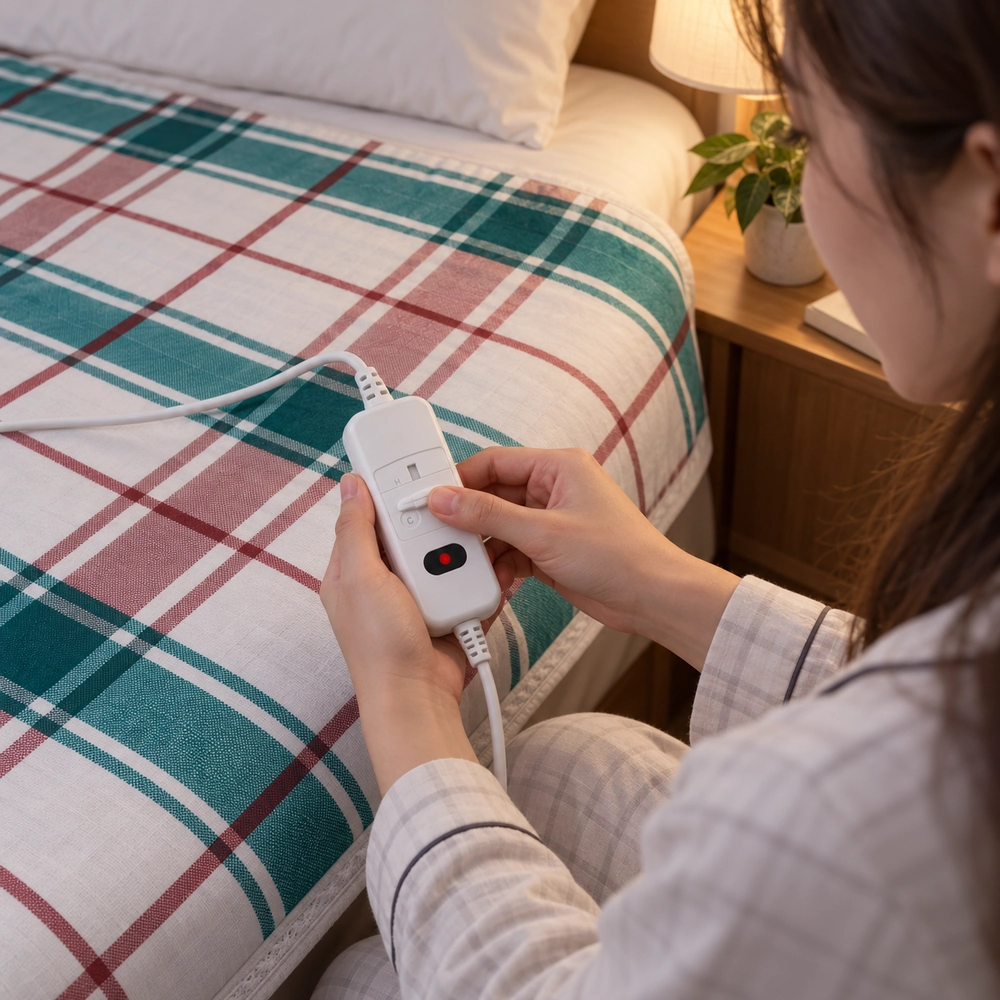 Adjustable Electric Heated Blanket