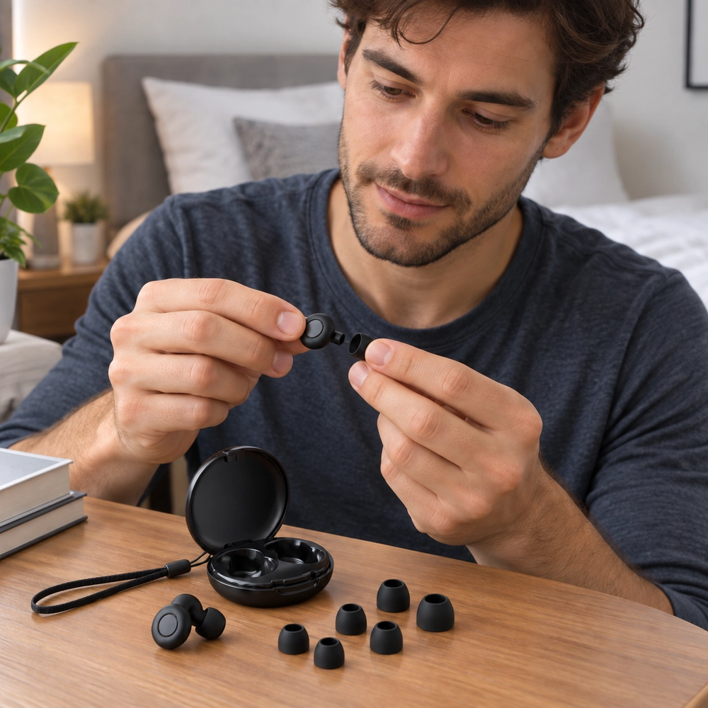 Reusable Noise-Reducing Sleep Earplugs