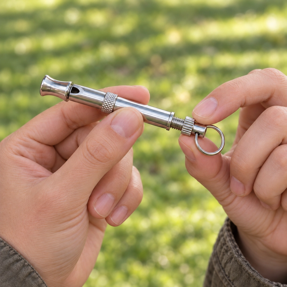 Adjustable Recall Training Whistle
