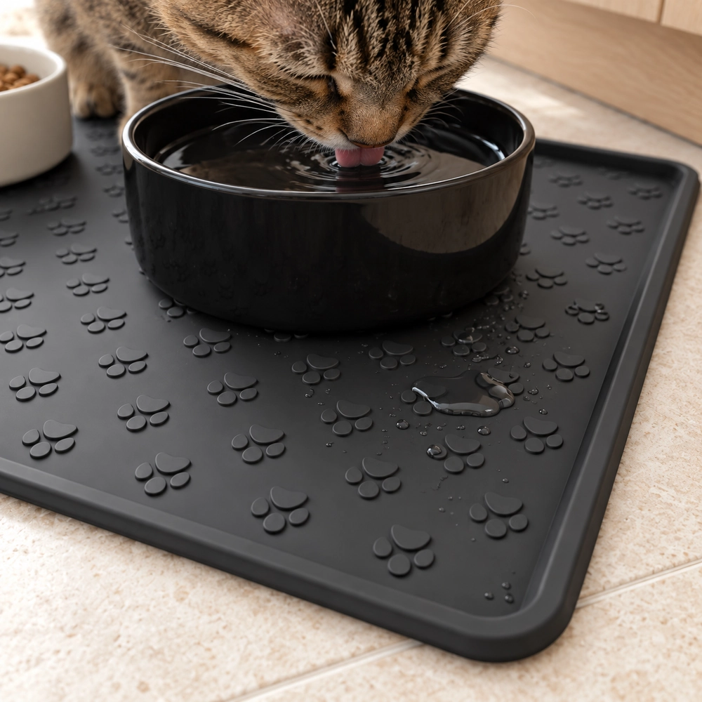 Anti-Spill Feeding Station