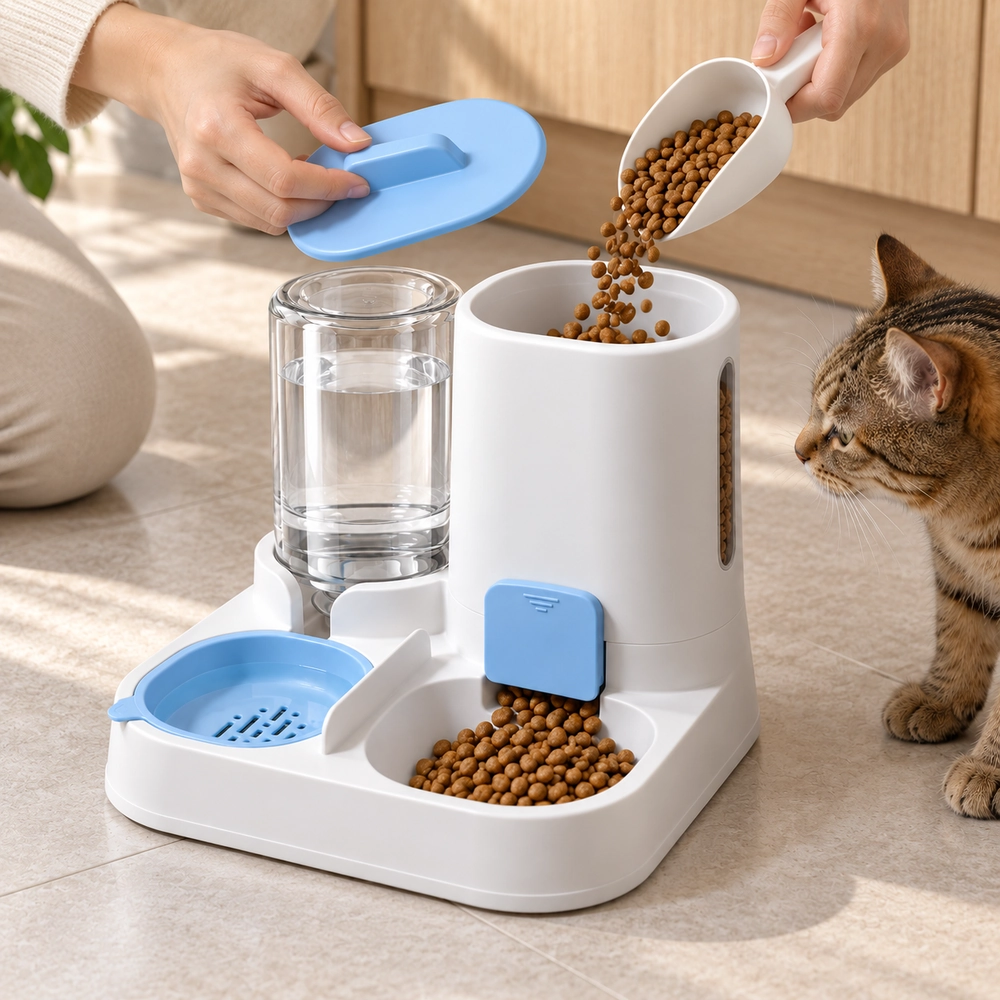 Gravity Food & Water Station