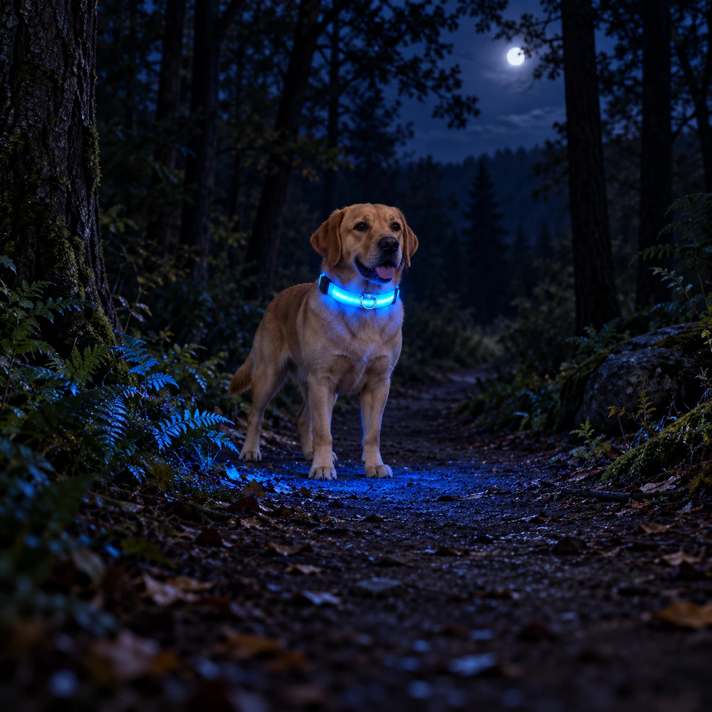 Rechargeable LED Safety Collar
