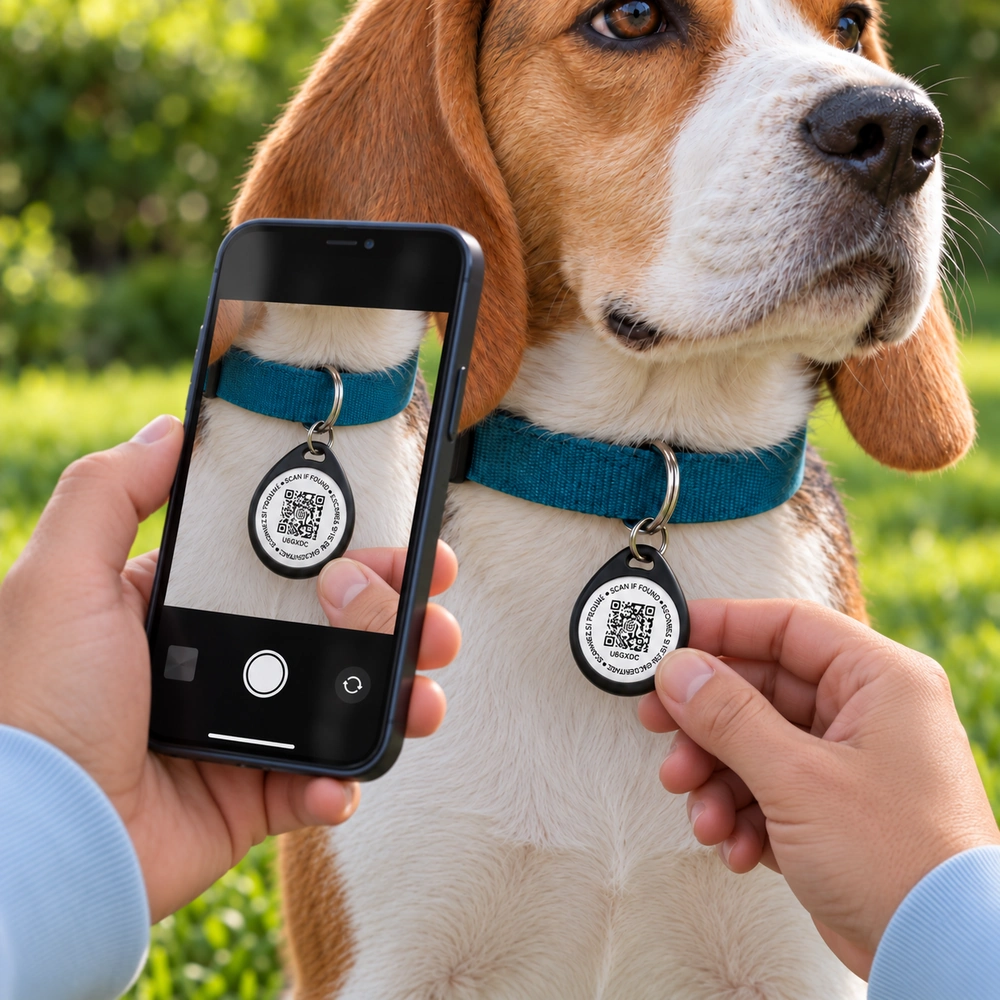 Smart QR Pet Identity Tag