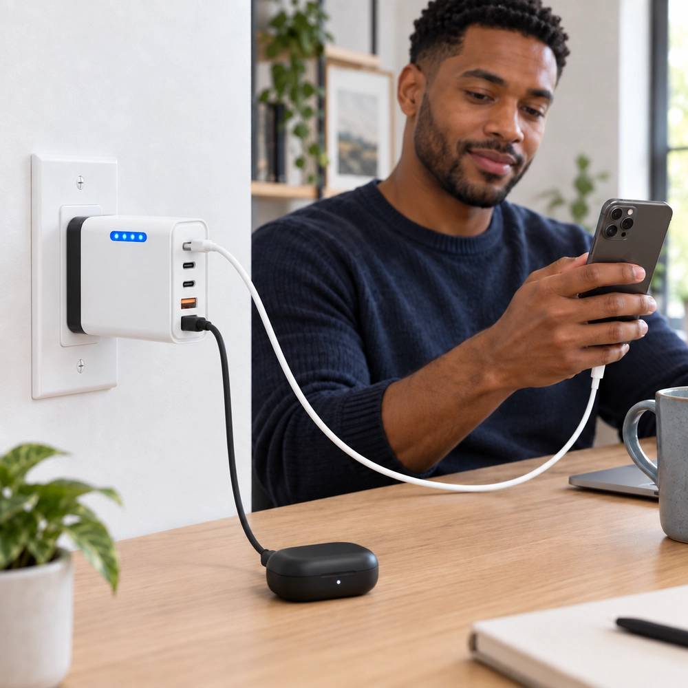 Compact Multi-Port GaN Charger
