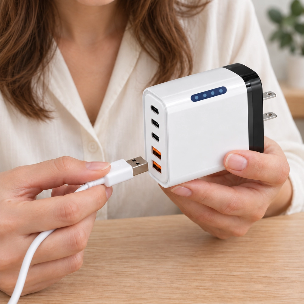 Compact Multi-Port GaN Charger