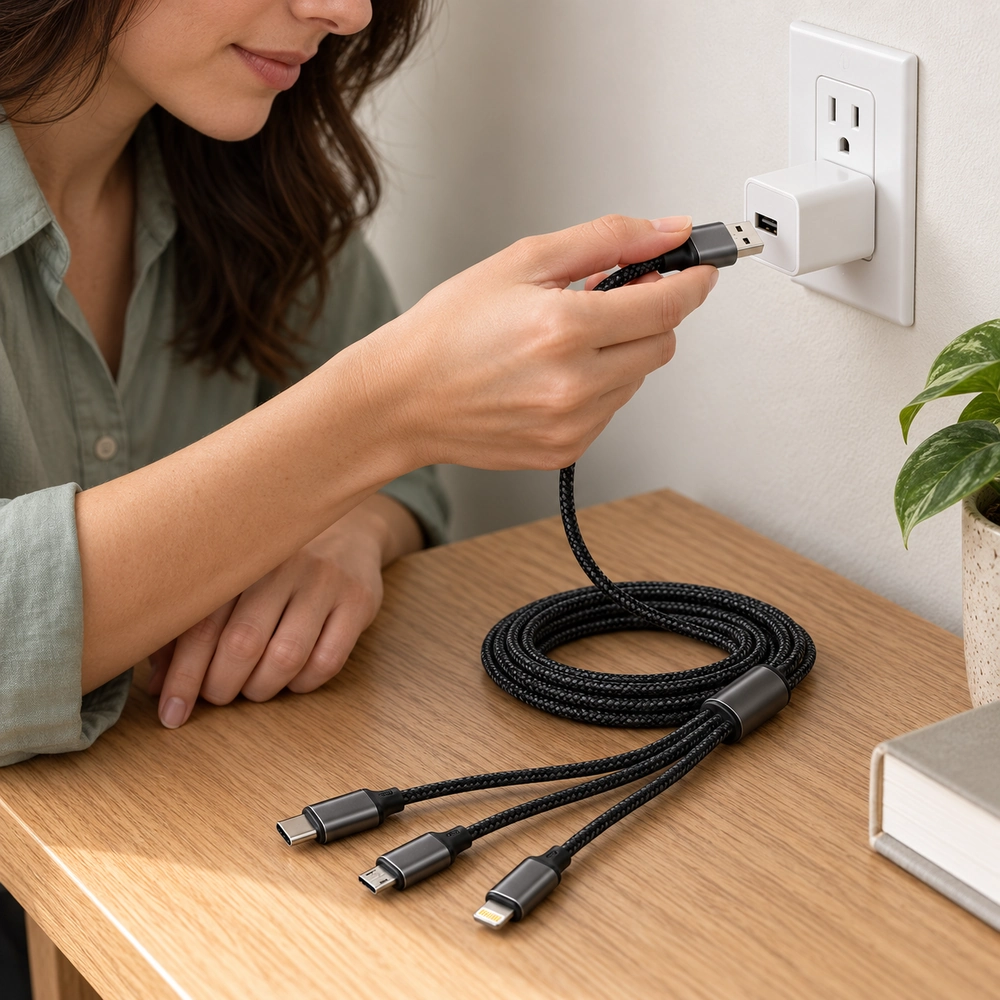 3-in-1 Fast-Charging Cable