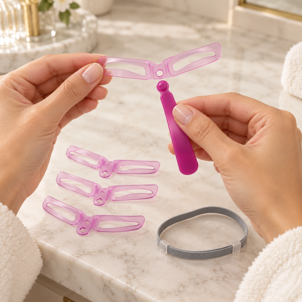 8-Shape Brow Stencil Set