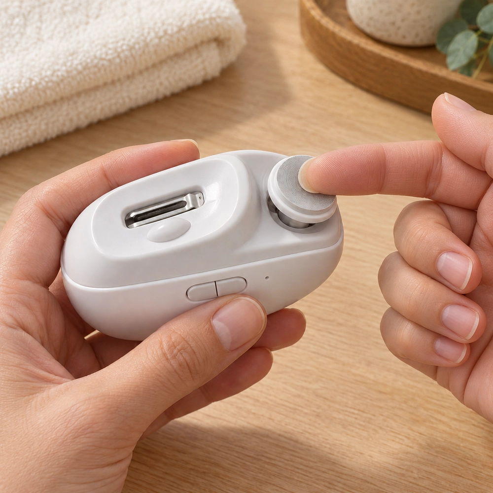 2-in-1 Automatic Nail Clipper & Polisher