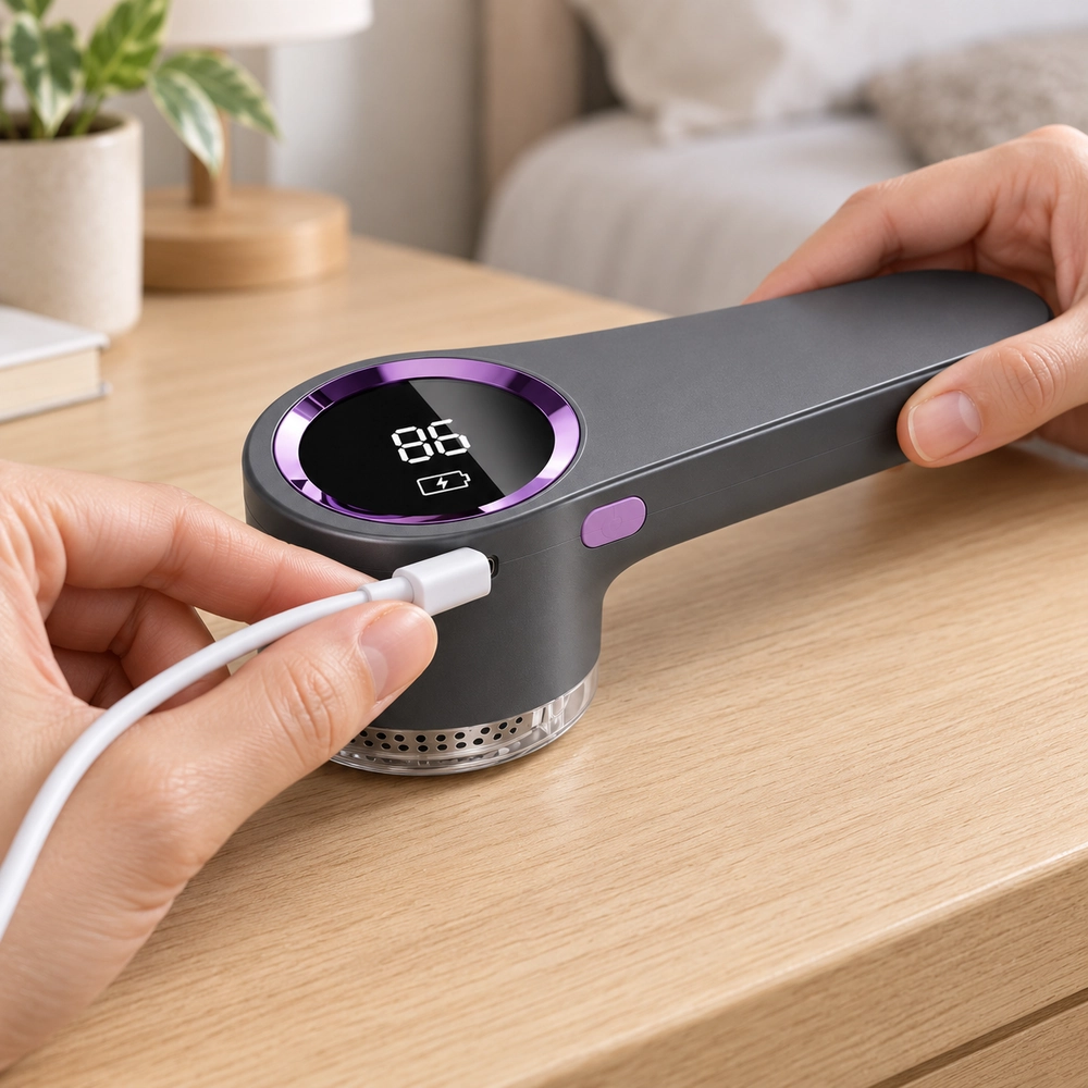 Rechargeable Electric Fabric Shaver