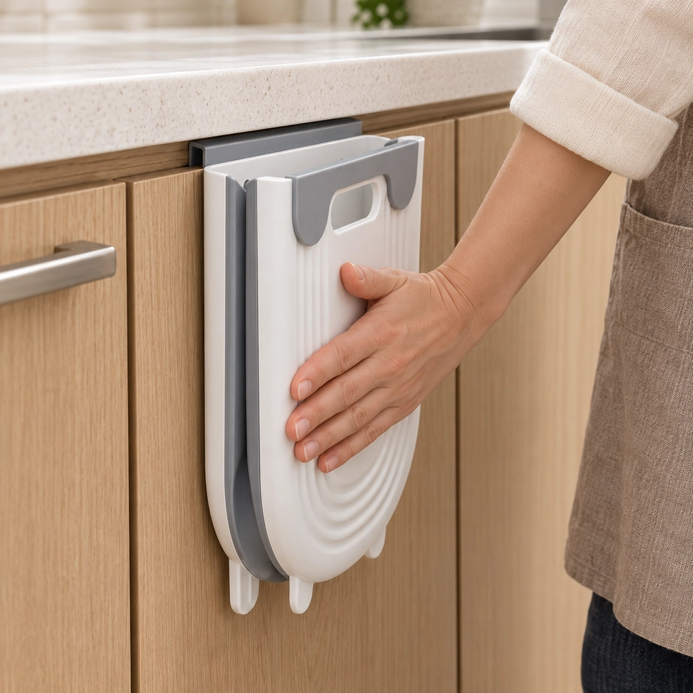 Folding Countertop Waste Bin