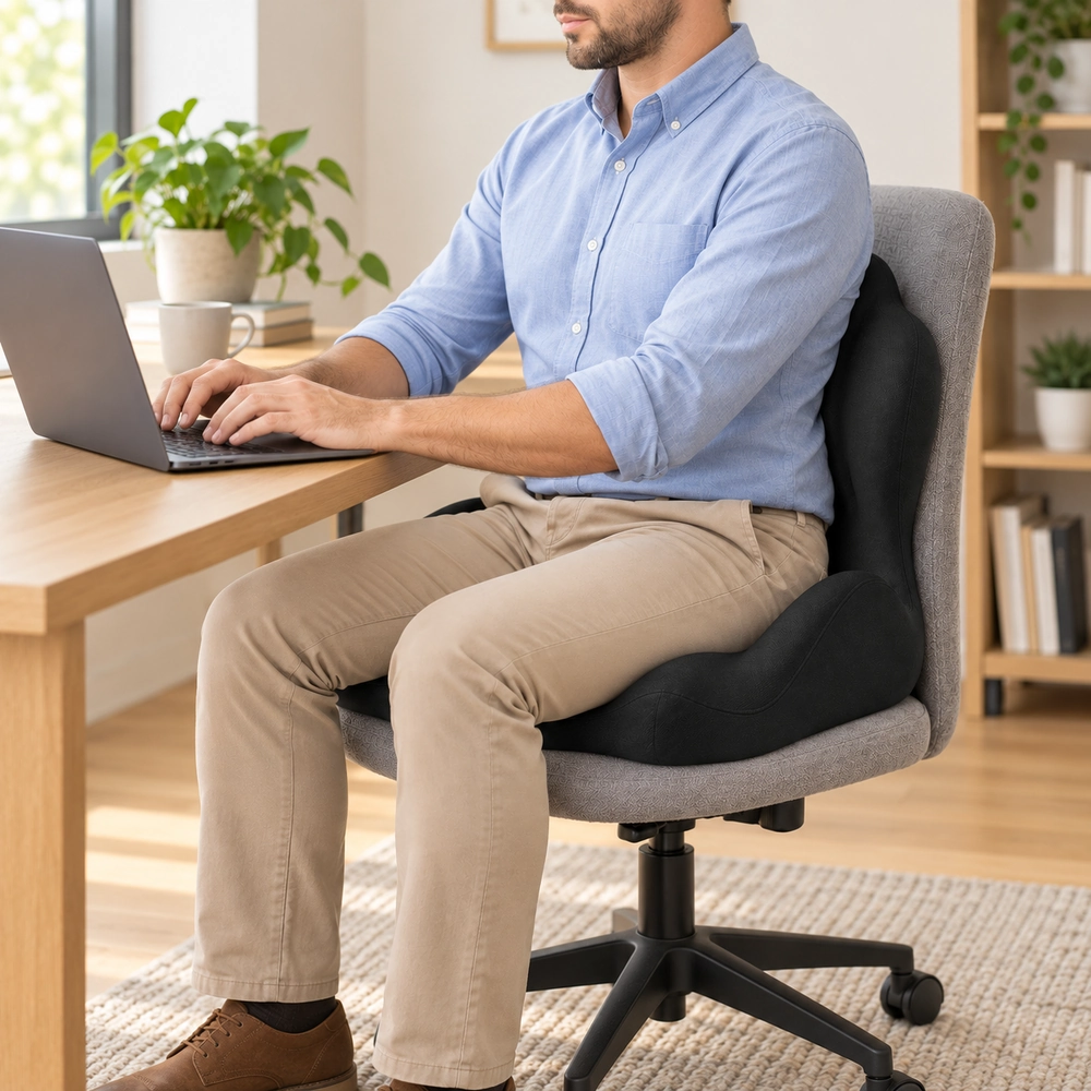 Ergonomic Seat & Lumbar Support