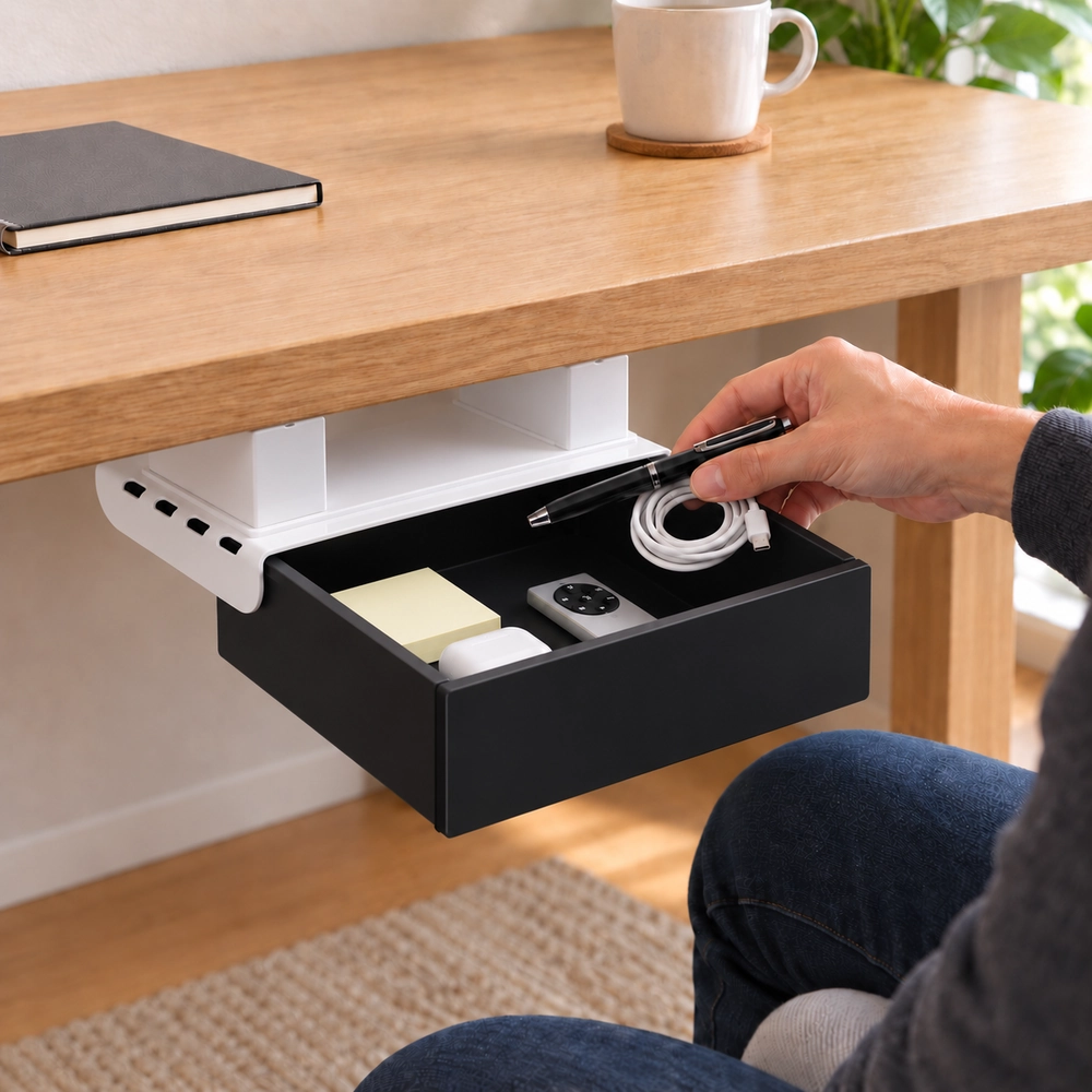 Hidden Desk Drawer
