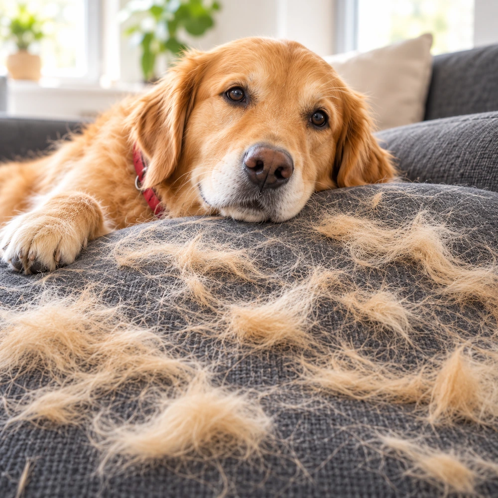 Hair is everywhere