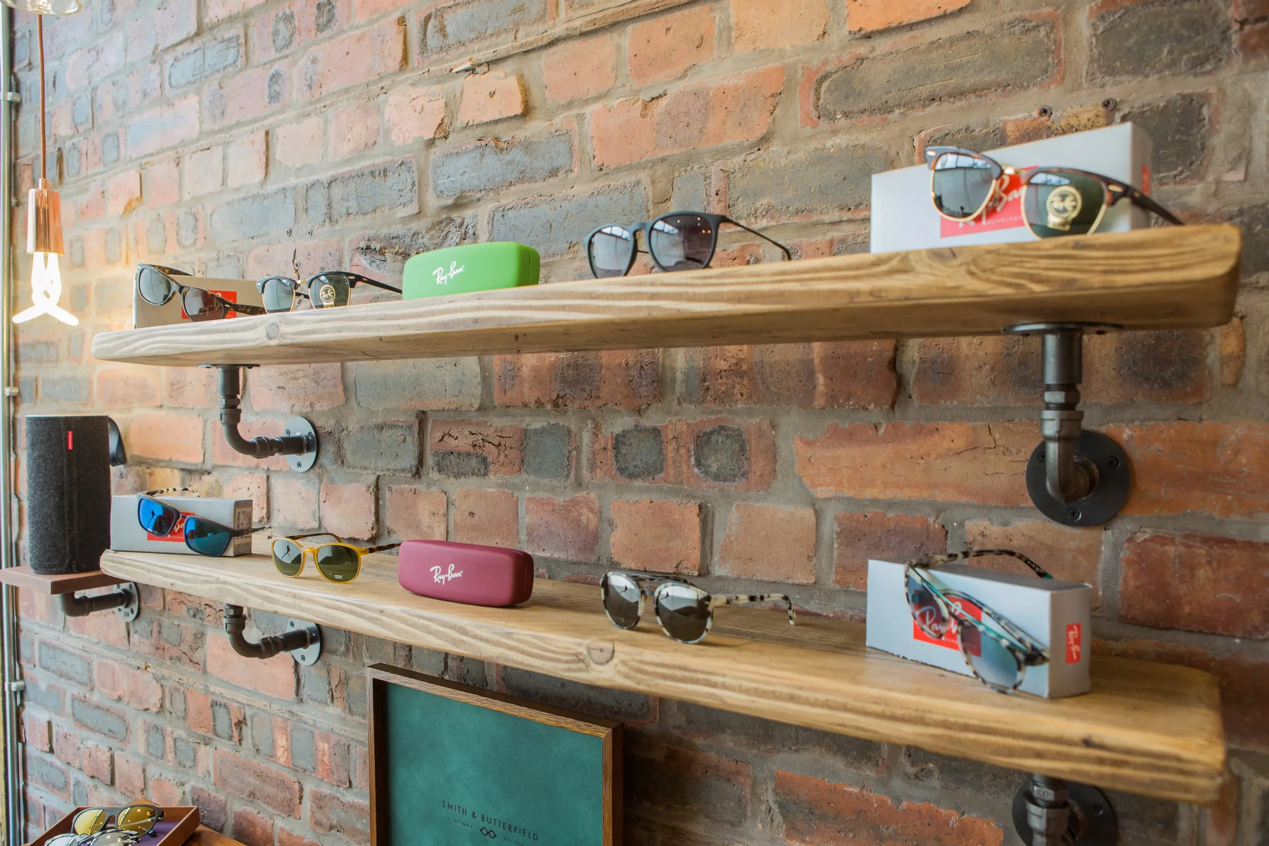 Eyewear collection at Smith & Butterfield Optometrists in Keswick