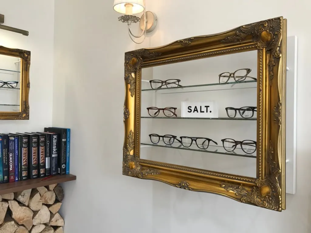 Designer eyewear collection at Smith & Butterfield Optometrists in Keswick
