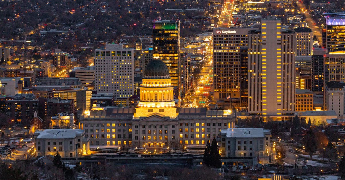 Salt Lake City skyline