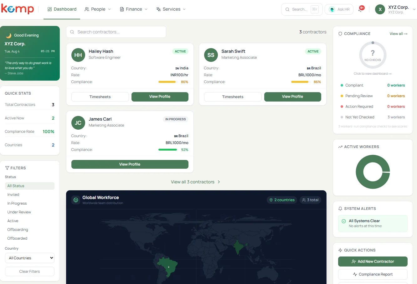 Workforce Overview