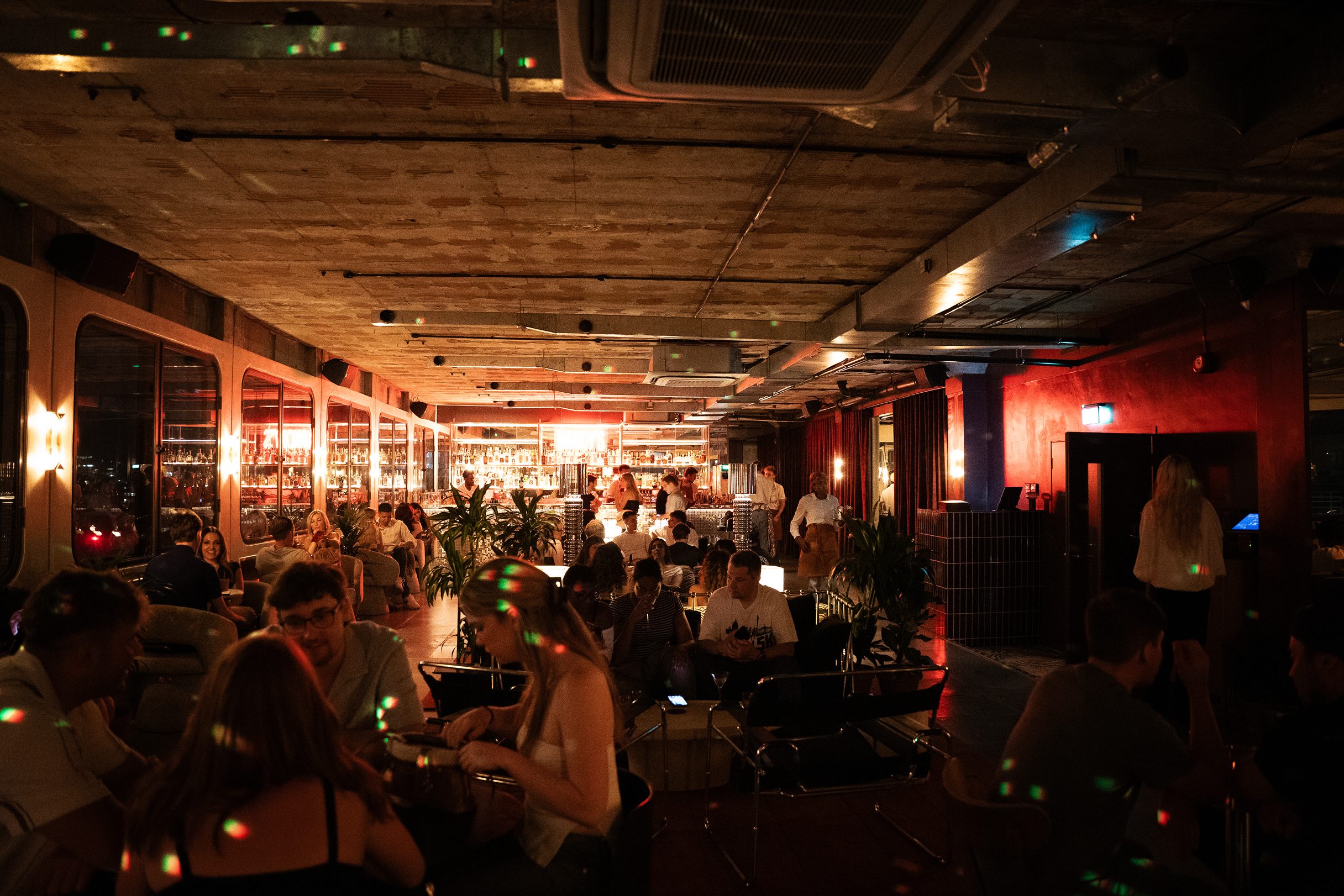 Guests at Nancy's cocktail bar, London Bridge