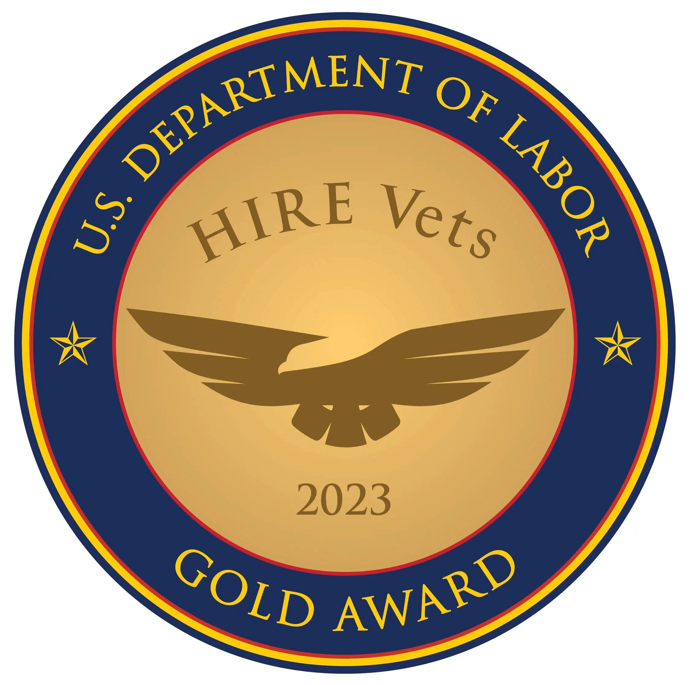 Hire Vets Gold Award