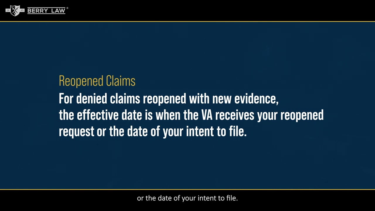 What Is an Effective Date for VA Benefits?