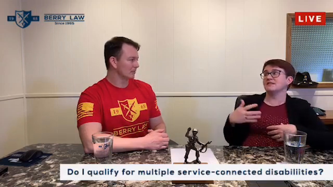 Do I Qualify for Multiple Service Connected Disabilities?