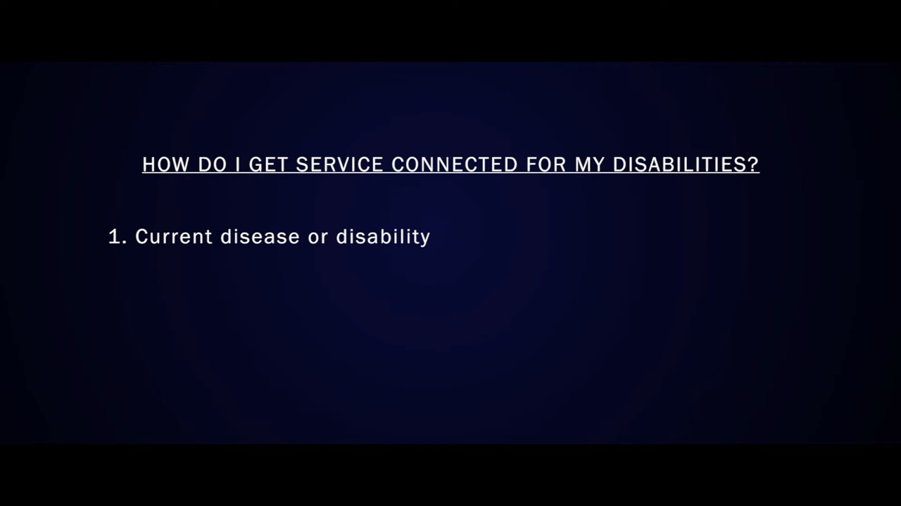 How to get Service Connected for Disabilities