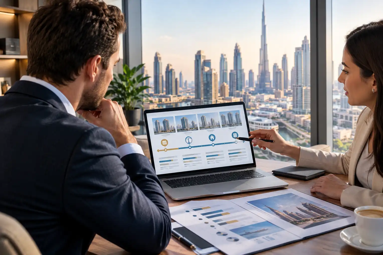 Dubai property payment schedule for UK investors