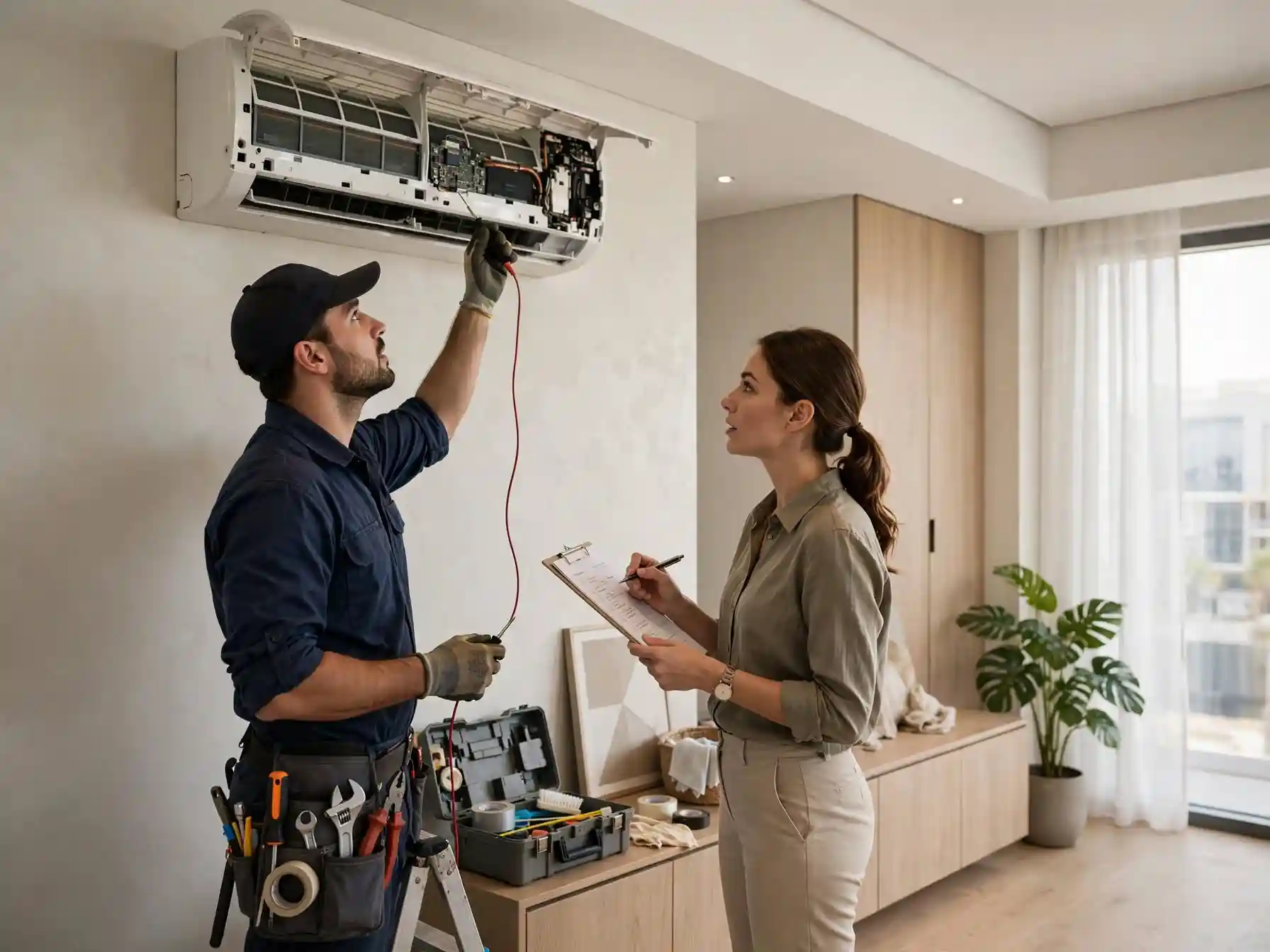 Dubai rental apartment maintenance inspection