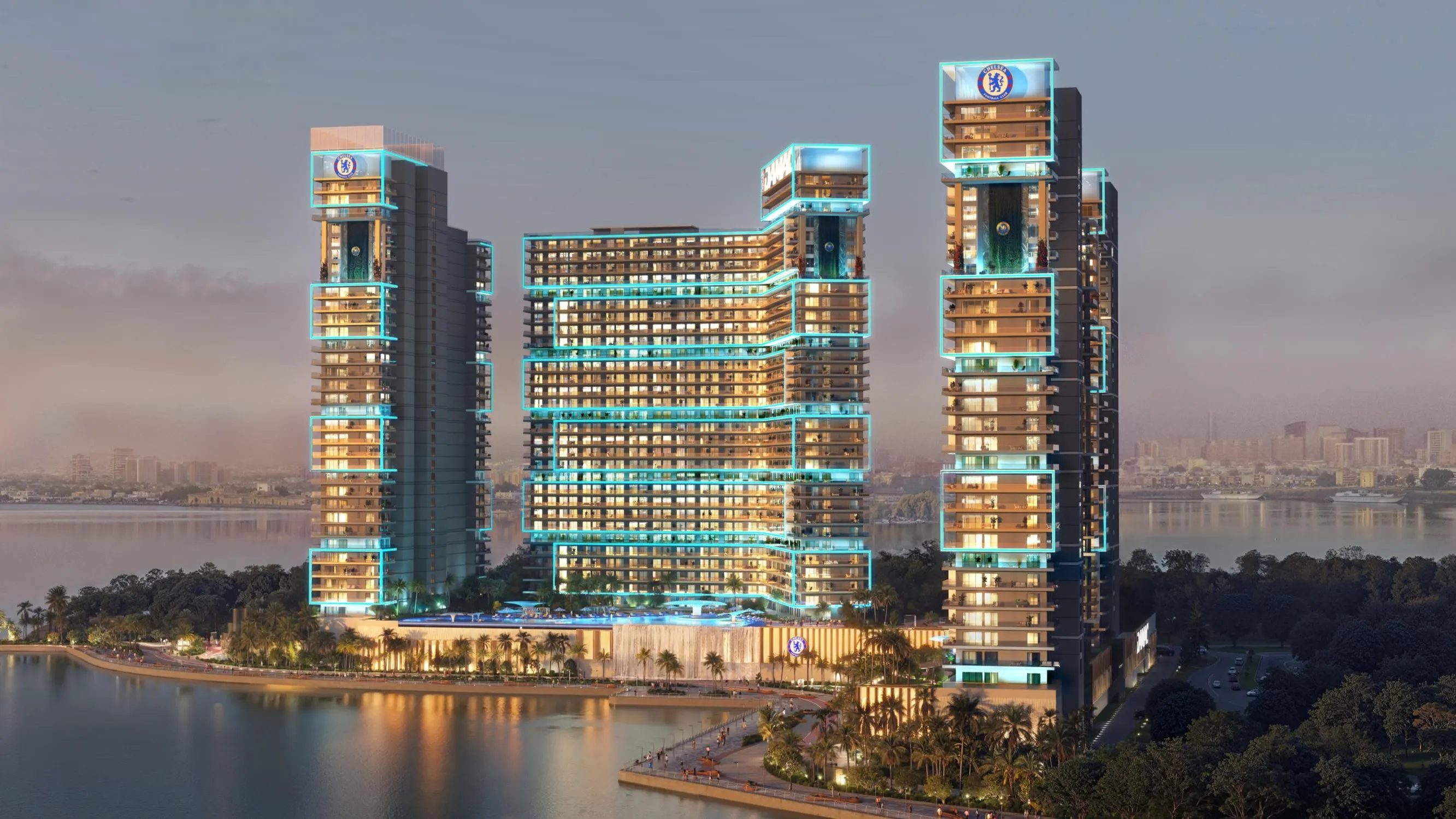 Modern high-rise condos and luxury apartments for sale at chelsea residences by damac property