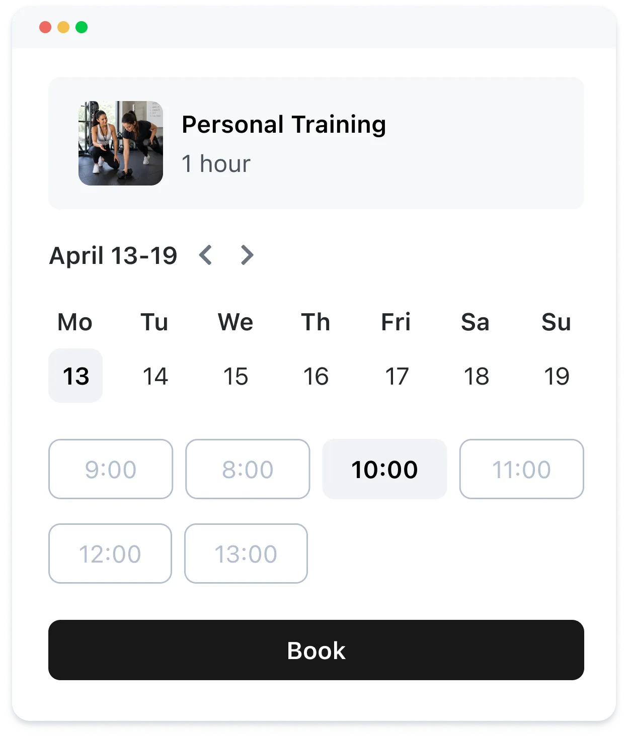 A phone with a calendar on the screen.