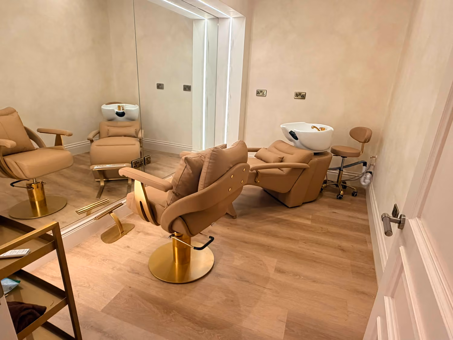 Our treatment room revive with treatment bed and beauty facilities