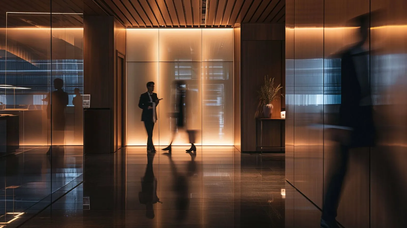 Law office lobby